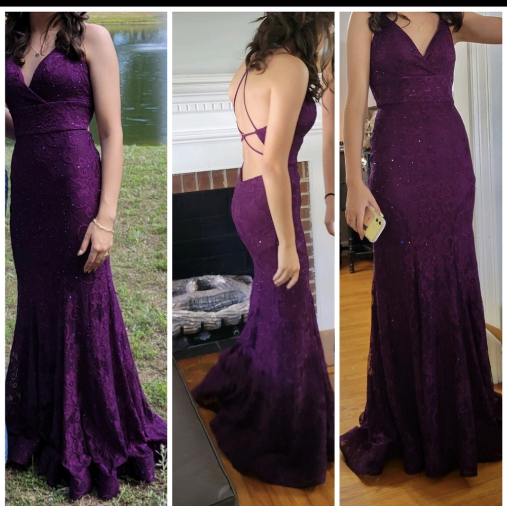 Stunning Pruple Prom/Evening Gown
